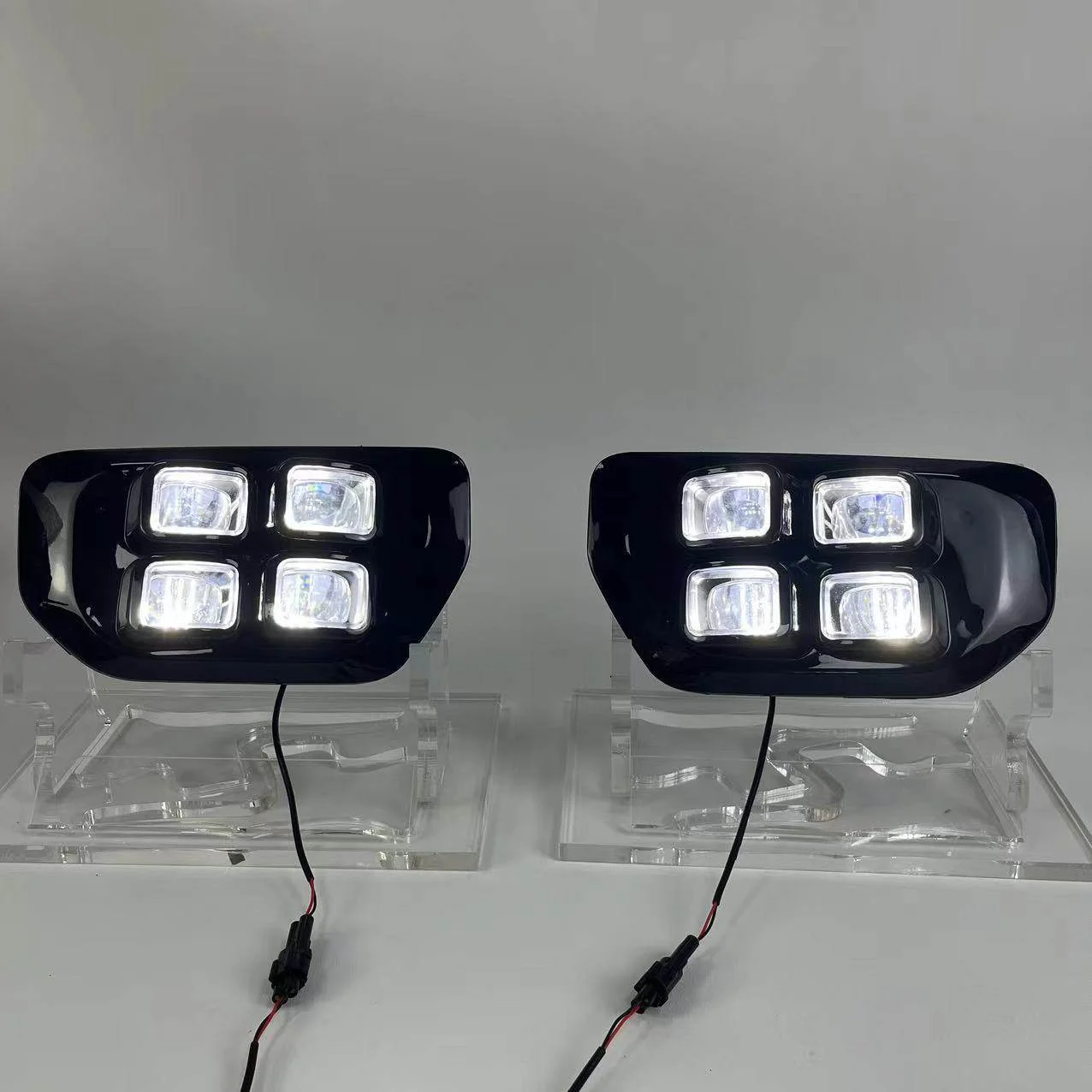 适用于福特23款 RANGER T9 前雾灯改装日间行车灯转向灯 Wildtrak