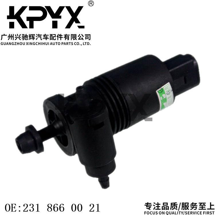 适用于奔驰W221W222前挡玻璃喷水电机雨刮喷水马达OE:2318660021