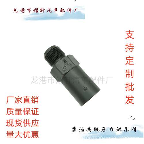 共轨压力泄压阀1110010029 1110010033共轨限制阀F00R000756