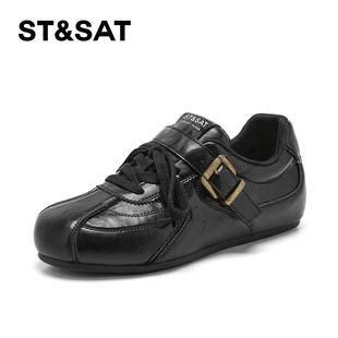 增高阿甘鞋 星期六复古休闲德训鞋 女2026新款 春季 轻便百搭运动鞋