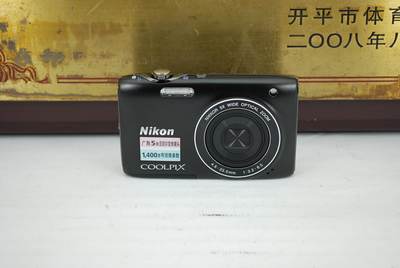 尼康S3100经典口袋复古卡片相机