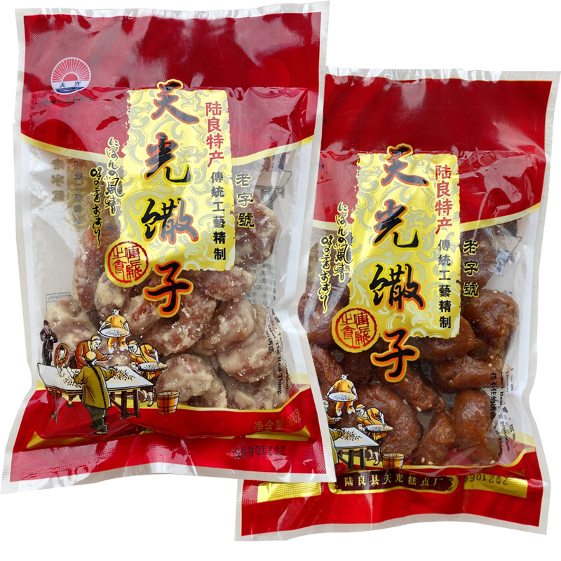 云南特产传统糕点零食陆良天光馓子油馓糖馓多口味甜食礼品代发