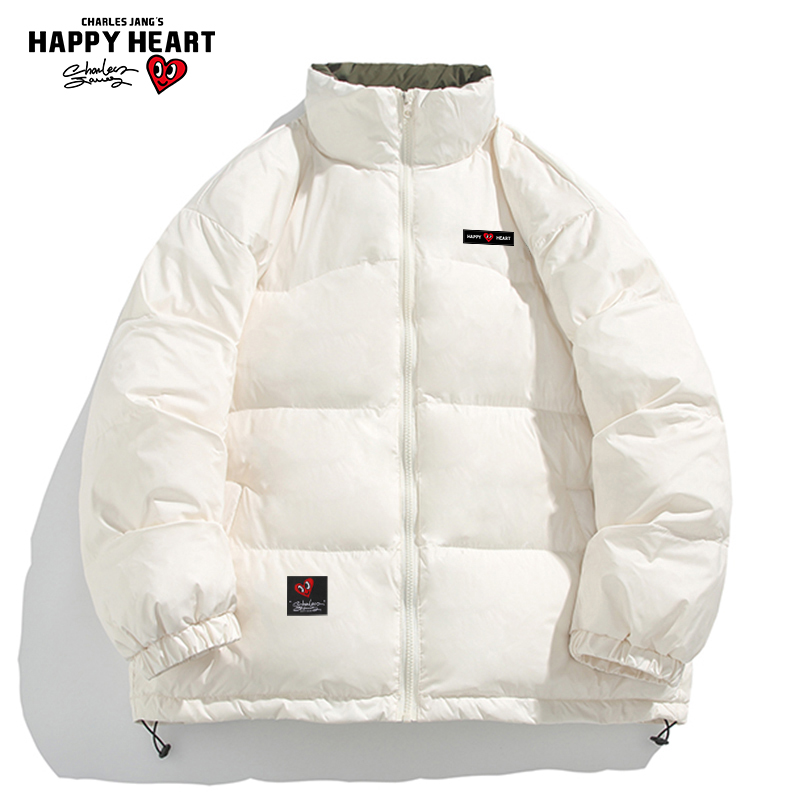 查尔斯桃心爱心羽绒服