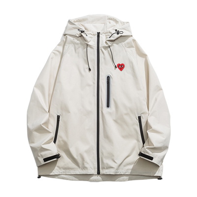 查尔斯桃心爱心休闲夹克