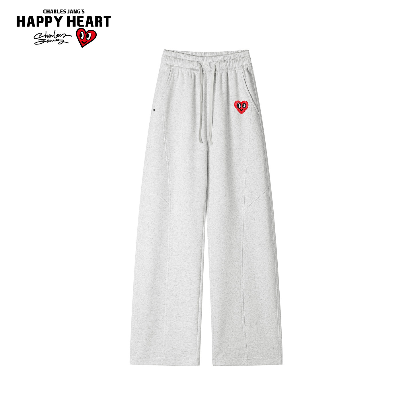 查尔斯桃心休闲裤春秋复古华棉弯刀卫裤cleanfit慵懒风潮牌裤子男,男装,休闲裤,淘宝优惠券,粉丝福利购,淘宝优惠卷