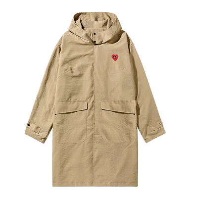 查尔斯桃心风衣常规桃心