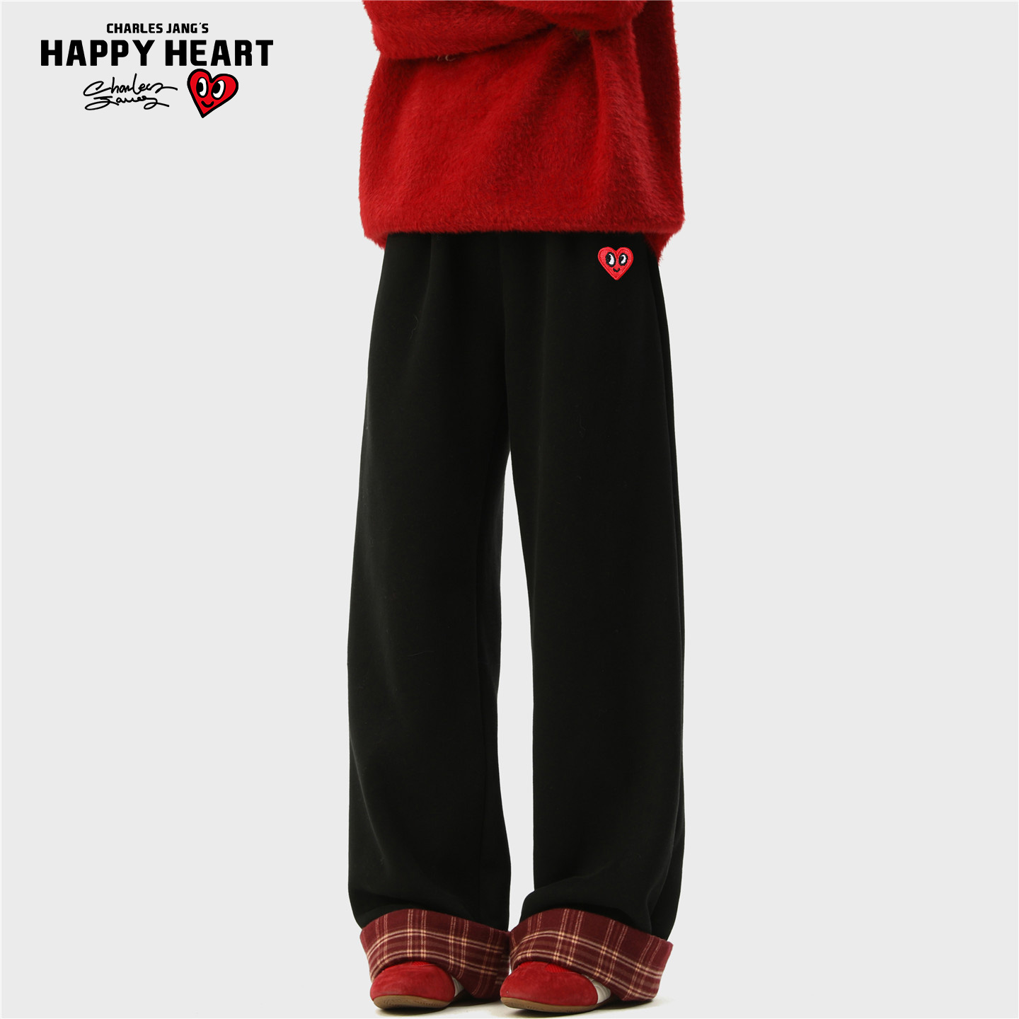 冬季加绒加厚防风男运动卫裤