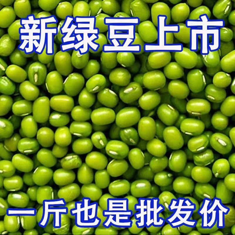 3斤新绿豆东北农家小绿豆粥绿豆沙糕绿豆汤新鲜豆芽五谷杂粮半斤
