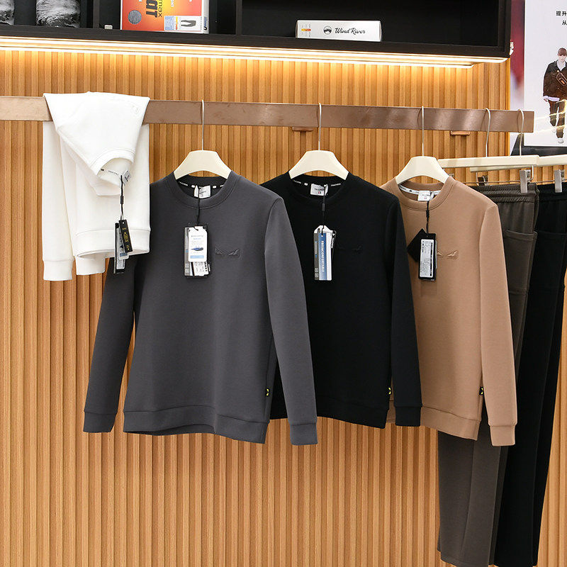 【液态AIR空气层！老钱风！恶魔眼】春秋季圆领宽松休闲圆领卫衣