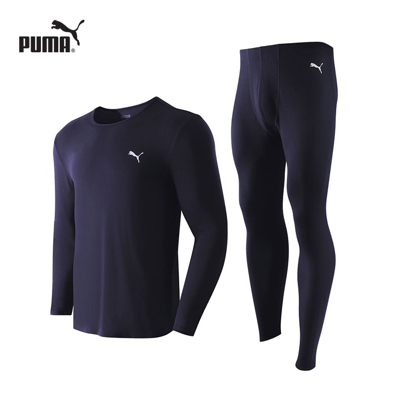 彪马男士保暖内衣裤子1套装