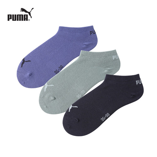 PUMA彪马男女时尚浅口不掉跟船袜