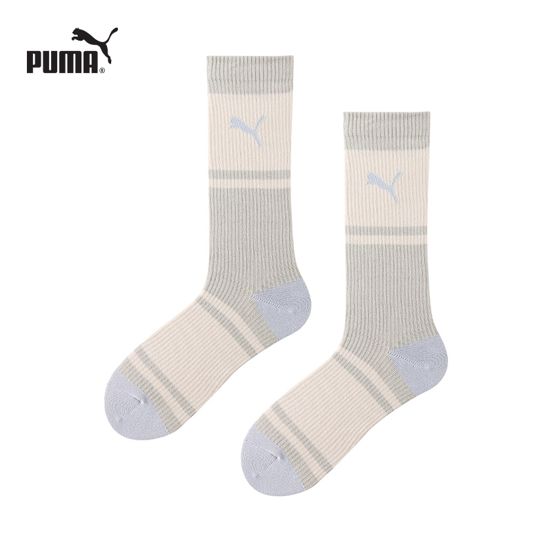 彪马男女时尚潮流长筒袜2双装