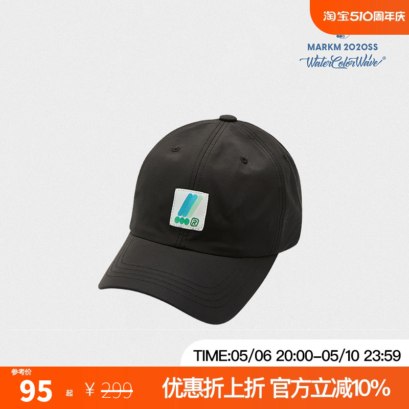 MARKM潮牌潮流立体刺绣logo鸭舌帽棒球帽