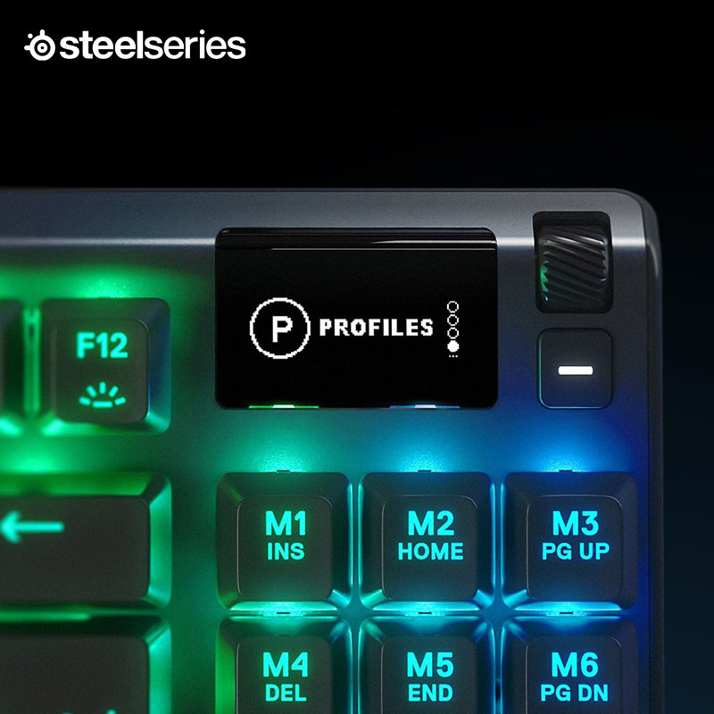 SteelSeries赛睿Apex 7红轴青轴有线机械键盘电竞游戏全键rgb