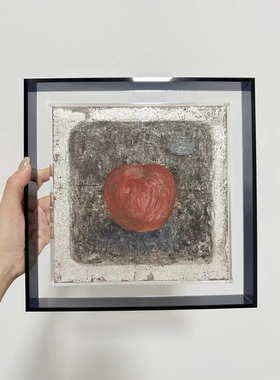 亚克力岩彩画板挂墙a3A4油画框4k八8K开油画外框装裱12寸框架