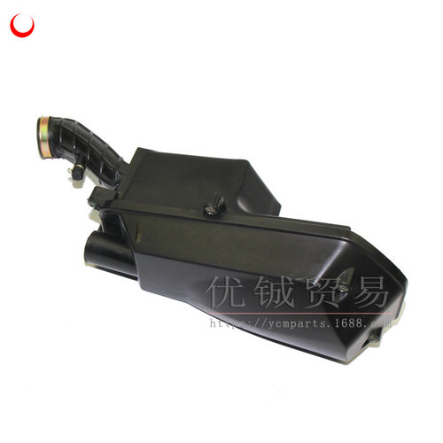 外贸摩托车空滤器GY6 50 80cc 12寸加长空滤器 4冲50长箱体空滤器