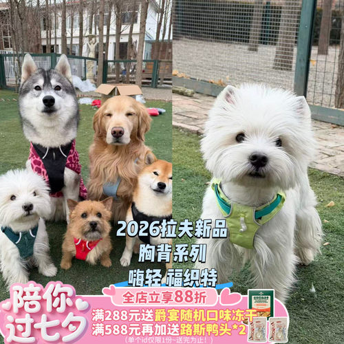 2026新品！拉夫嗨轻福织特胸背