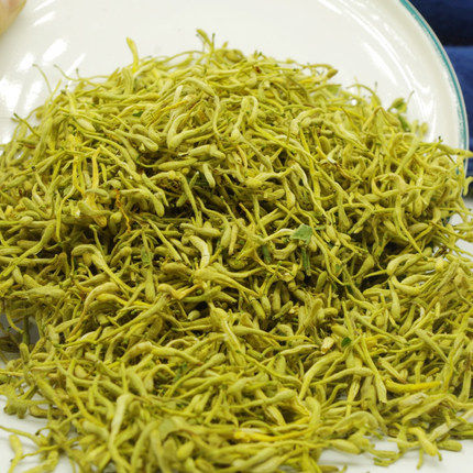 金银花茶500g一斤包邮新品干货双花茶散装非野生胖大海菊花茶