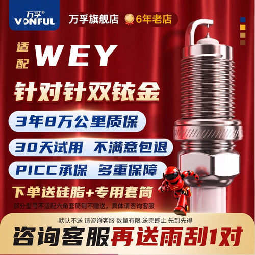 WEY双铱金火花塞消抖动降油耗