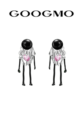 GOOGMO花样年华系列设计师灵动小人耳坠2023年新款潮小众设计耳饰