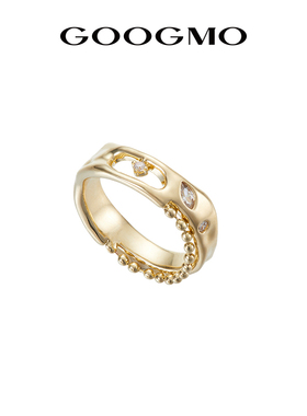 估莫GOOGMO戒指小众设计小心机指环轻奢2025年新款生日礼物