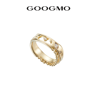 估莫GOOGMO戒指小众设计小心机指环轻奢2025年新款 生日礼物