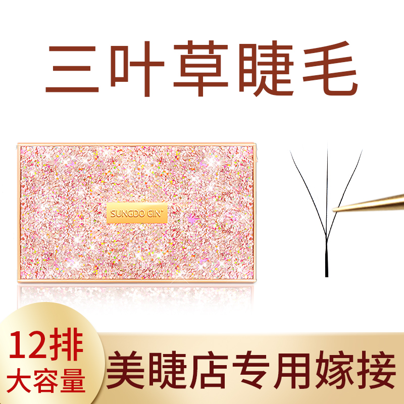 三叶草睫毛3D仙朵开花美睫店专用