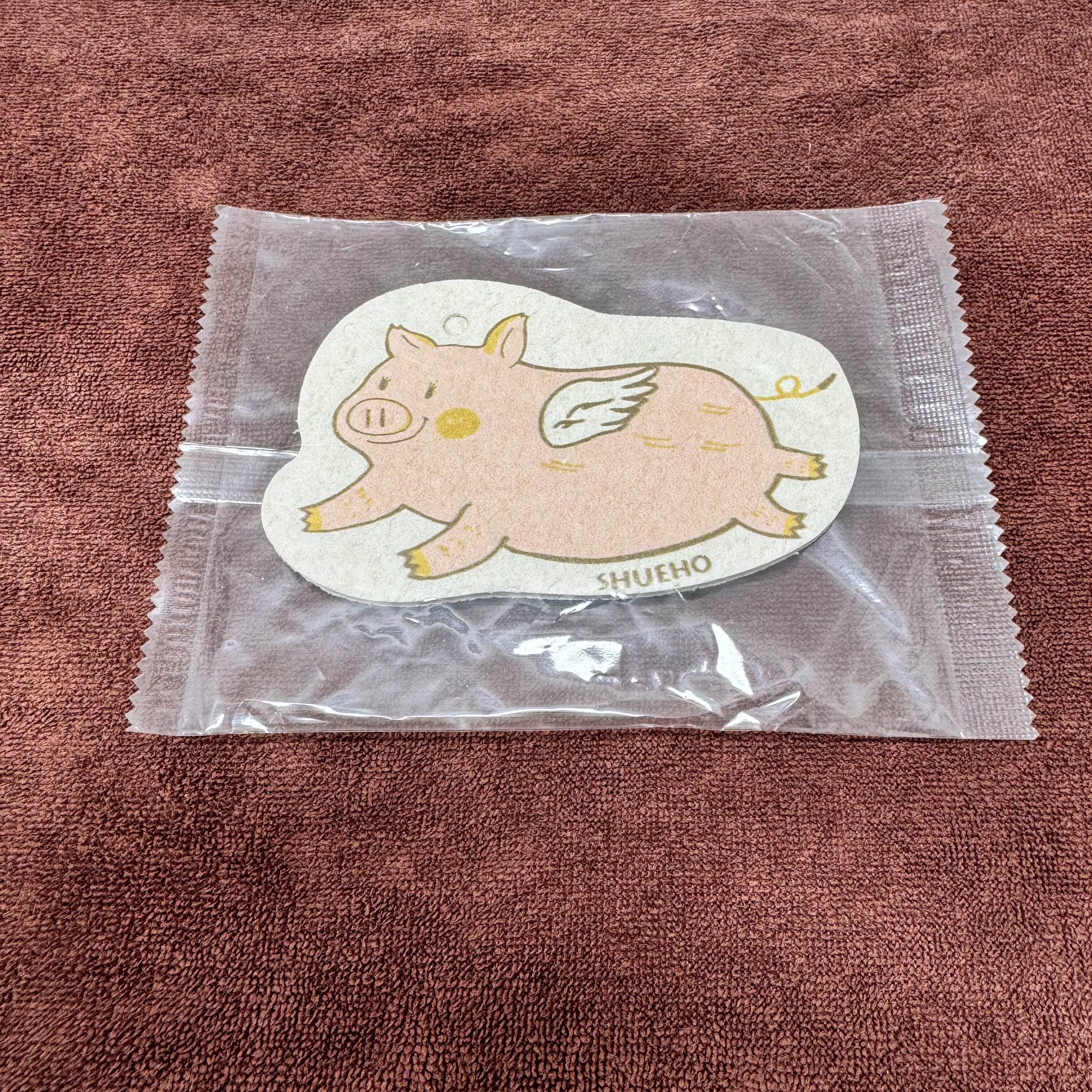 小猪猪洗碗海绵擦木浆棉洗碗擦厨房木桨绵擦块不沾油