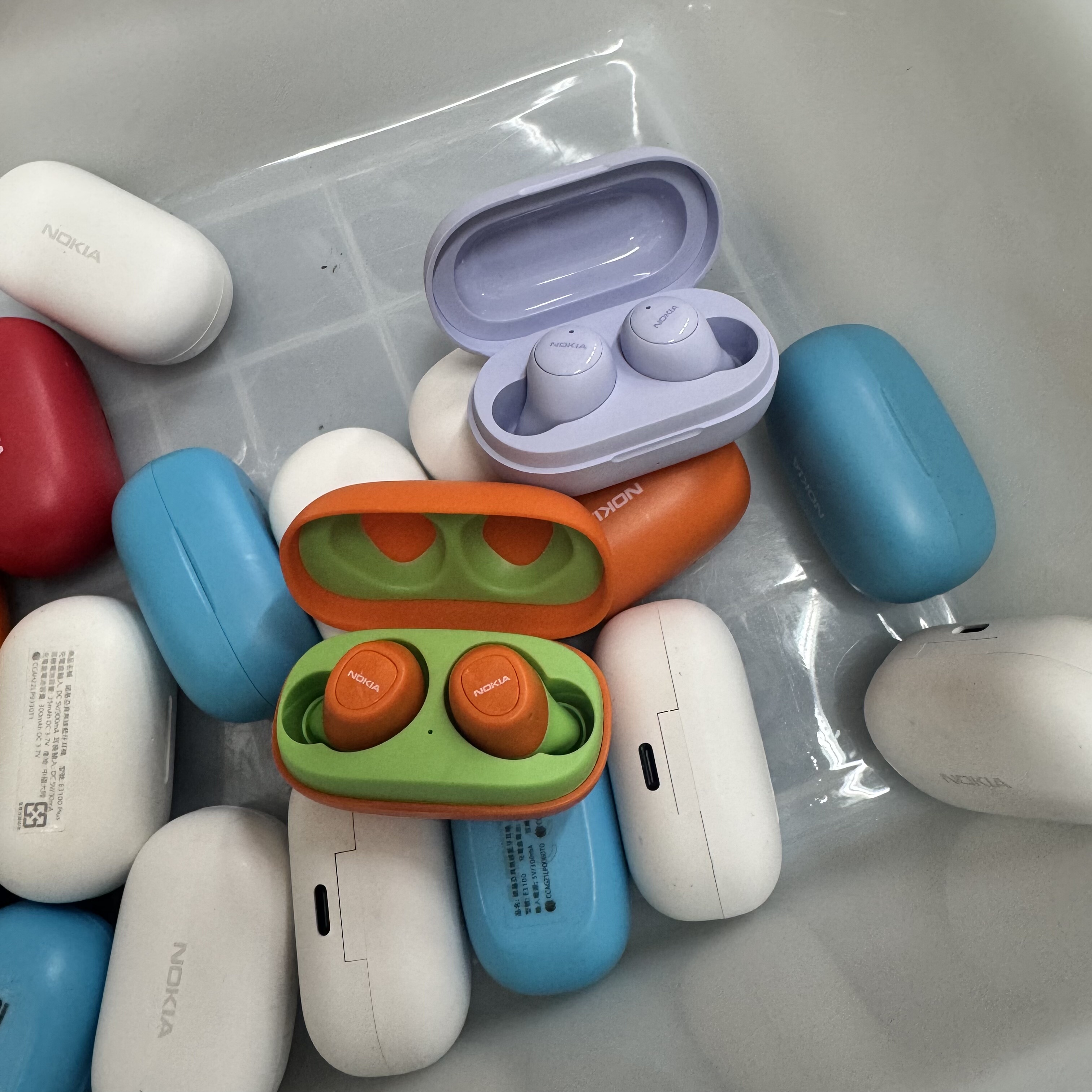 佳佳蓝牙耳机真无线蓝牙耳机 默认坏DIY 颜色随机发