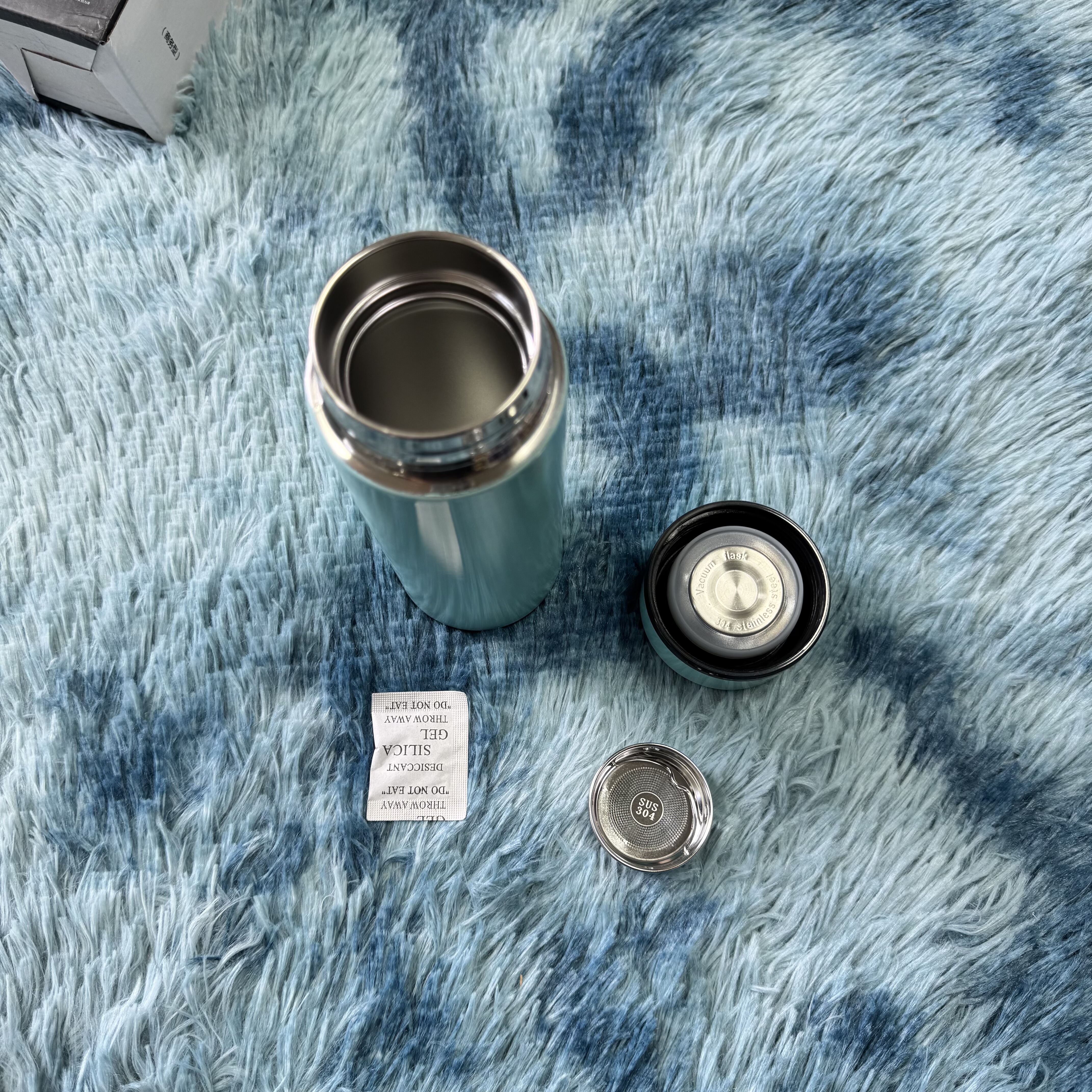 双层真空304优质不锈钢保温杯   高约18.5cm