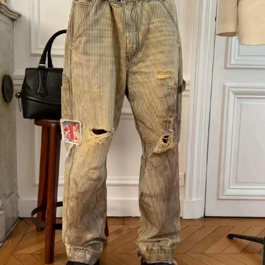 忧郁的富二代泥染做旧漫画贴布