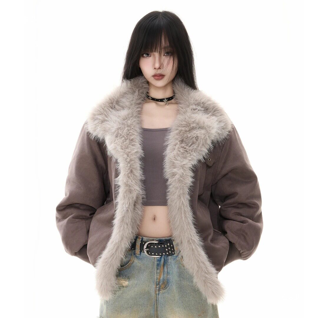 冬季保暖棉衣长袖宽松短款外套立领运动时尚男士百搭棉服翻领夹克