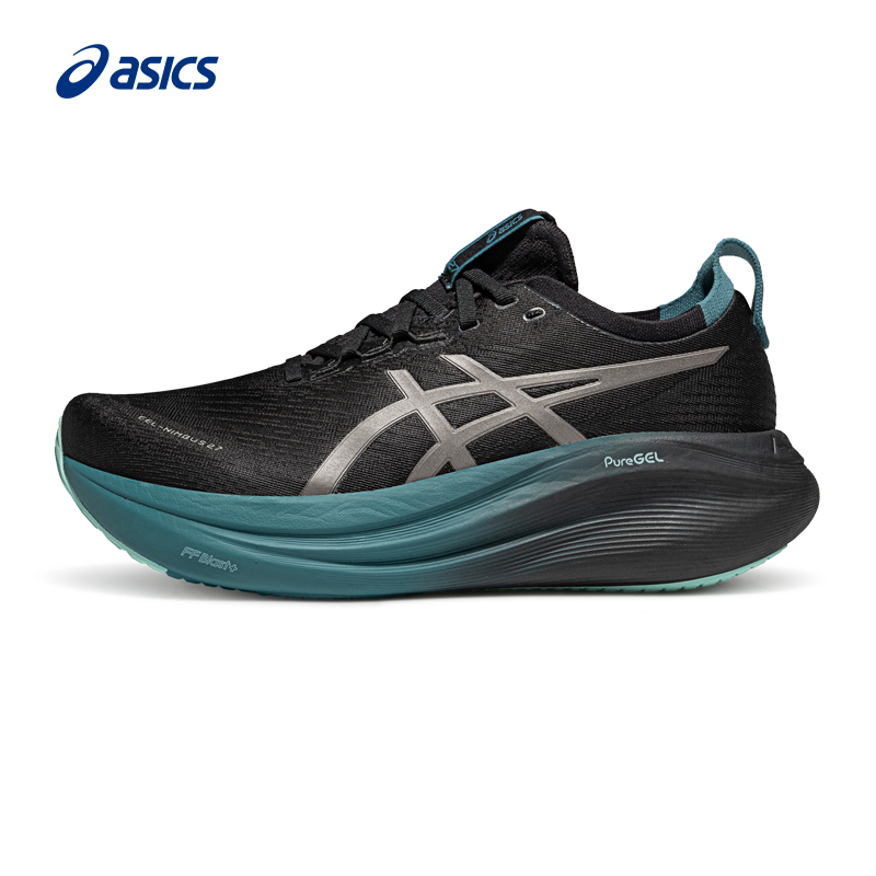 亚瑟士男子减震回弹跑鞋耐磨防滑