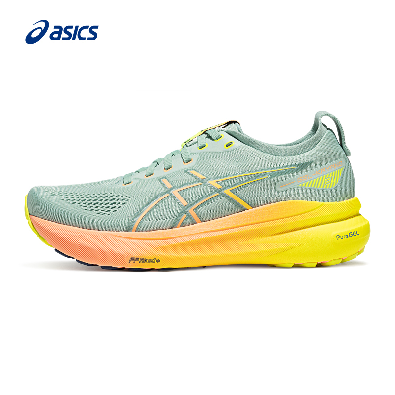 亚瑟士轻量回弹男子跑步鞋