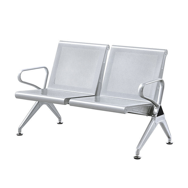 高铁车站座椅 冷轧钢等候椅 厂家 坐垫扶手可选 公共联排座椅