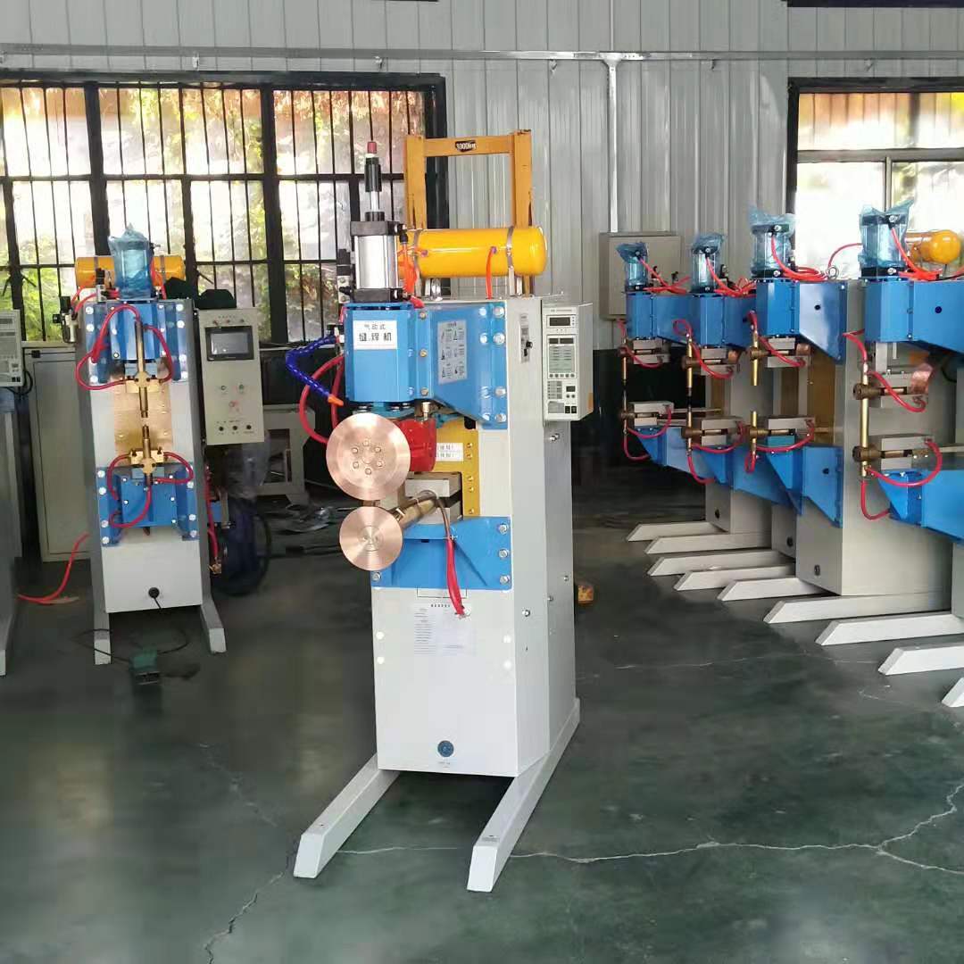 供应长臂气动交流滚焊机全自动油箱环缝焊机全铜双滚轮横向缝焊机