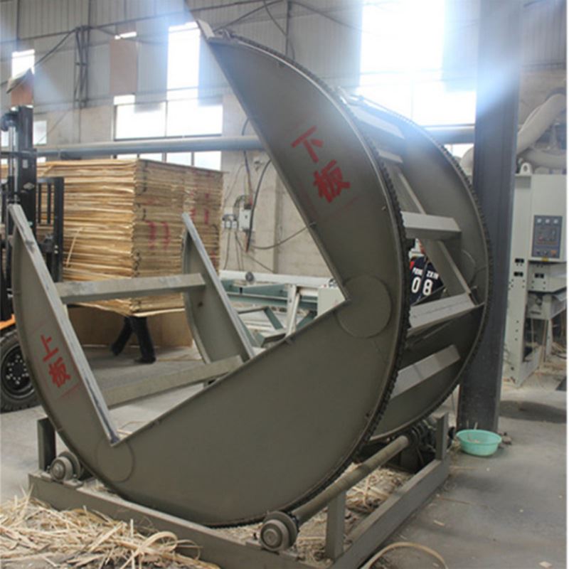 山东名双翻板机3吨液压式翻转机 海绵保温板5吨翻板机