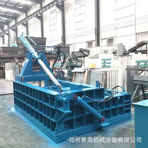 卧式液压铁皮成型机 全自动铁屑下脚料压块机 四川废旧金属压块机