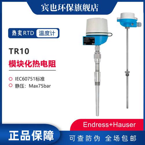 e+h热电阻 TR10模块化温度计RTD一体式温度变送器Endrees+Hauser