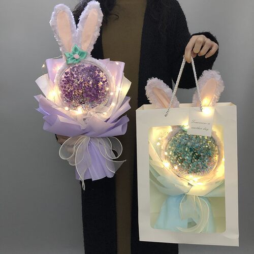 星黛露花束小众的礼物女友生日毕业送女生闺蜜女孩七夕情人节 - 封面