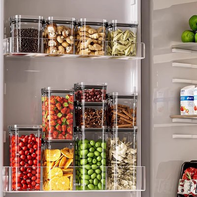 密封罐透明厨房储物罐干货收纳盒