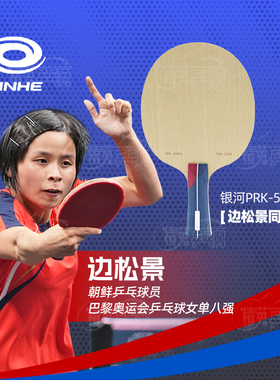 Yinhe银河PRK520X朝鲜队边松景同款使用5+2内置结构乒乓球拍底板