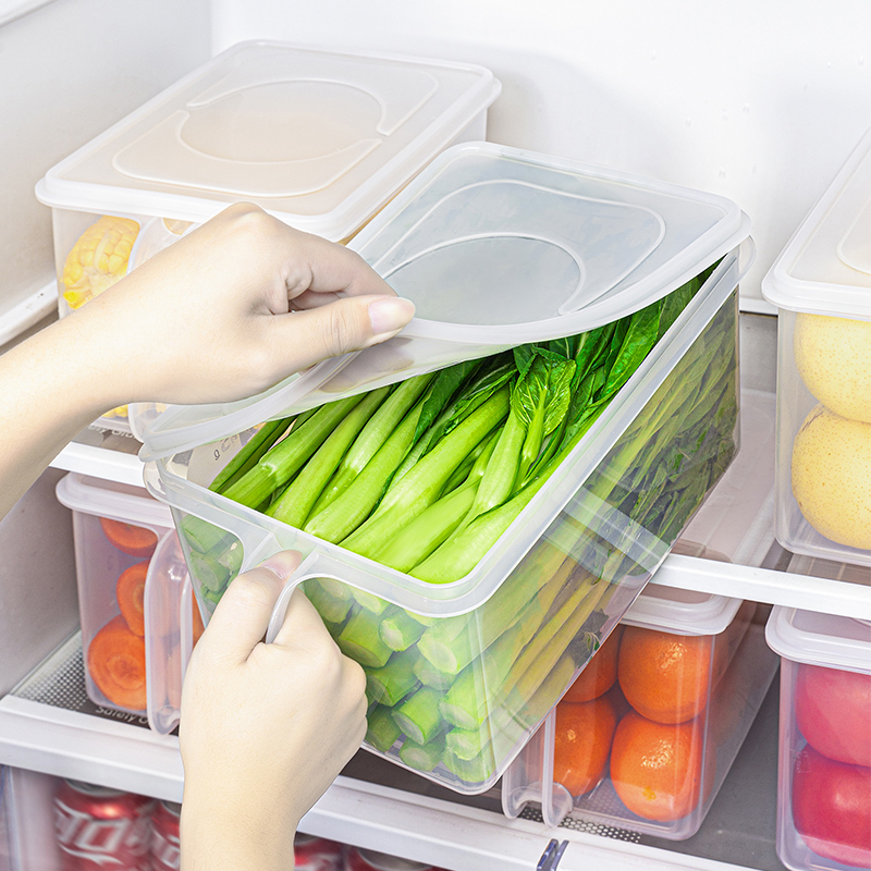 inomata日本食品级冰箱收纳盒