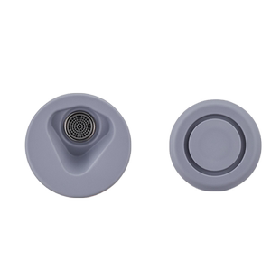 洗手台隐藏式软包水龙头延时按压硅胶洗手器谈话室安全用品防撞