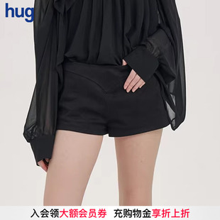 2025秋冬新款 hug 雾感仿麂绒短裤 PANNPANN