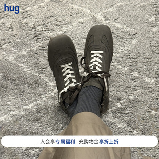 【UNTITLAB】hug 2026夏新款浅灰赛车德训鞋