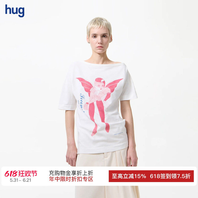 【OUR LEGACY】hug 2026夏季新款圆领人物短袖T恤