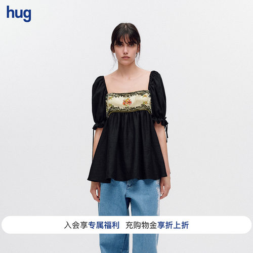 【ICE DUST】hug 2026早秋新款重工珠绣上衣