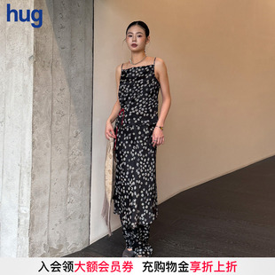YANG Gui SAMUEL 半裙 2026早春新款 图案拼接两件套长裤 hug