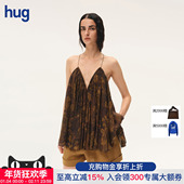 2026早春新款 茛苕油彩深V吊带上衣 EAST hug INTO THE